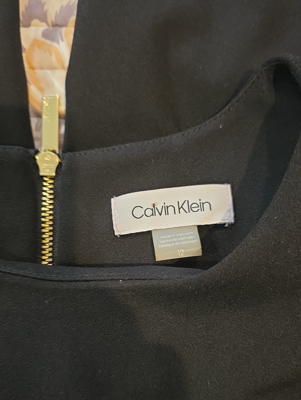 Calvin Klein Tulip-Sleeve Wide Leg Jumpsuit - Picture 3 of 6